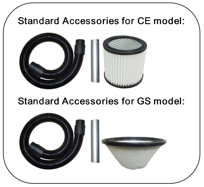 standard accessories